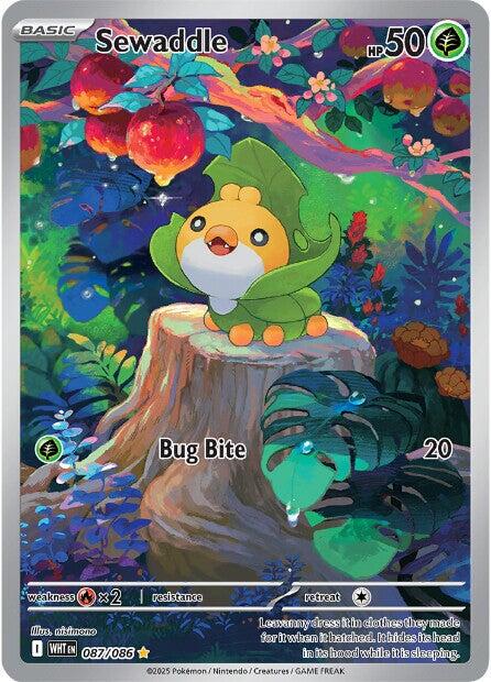Sewaddle (087/086) [Scarlet & Violet: White Flare] | Pegasus Games WI