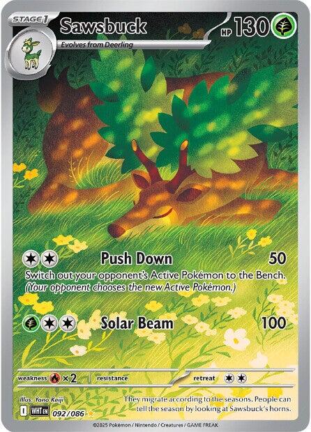 Sawsbuck (092/086) [Scarlet & Violet: White Flare] | Pegasus Games WI