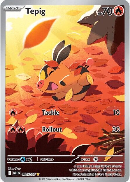 Tepig (096/086) [Scarlet & Violet: White Flare] | Pegasus Games WI