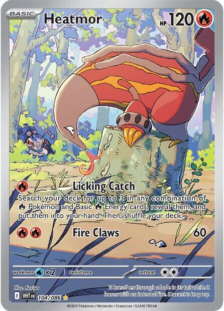 Heatmor (104/086) [Scarlet & Violet: White Flare] | Pegasus Games WI