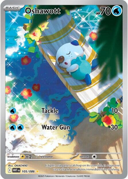 Oshawott (105/086) [Scarlet & Violet: White Flare] | Pegasus Games WI