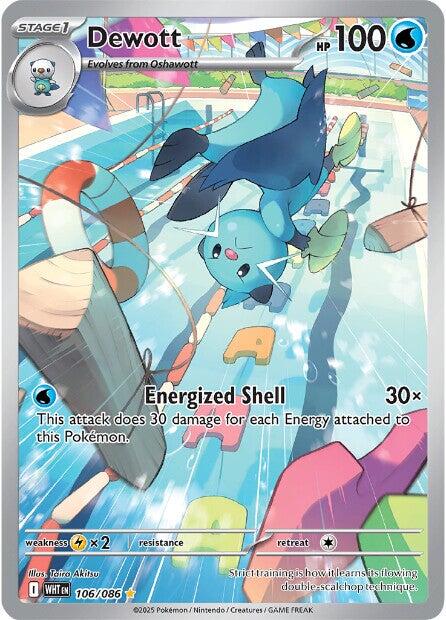 Dewott (106/086) [Scarlet & Violet: White Flare] | Pegasus Games WI