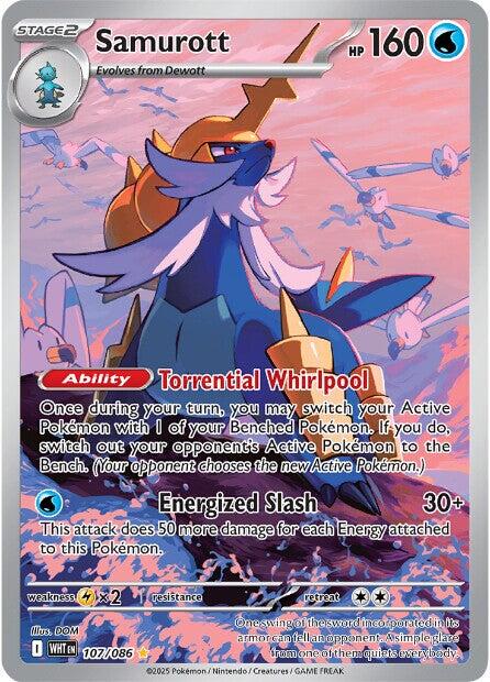 Samurott (107/086) [Scarlet & Violet: White Flare] | Pegasus Games WI