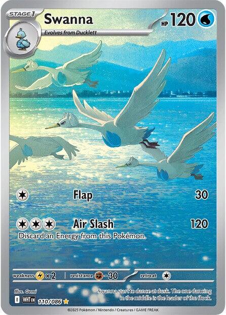 Swanna (110/086) [Scarlet & Violet: White Flare] | Pegasus Games WI
