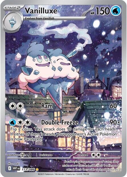 Vanilluxe (113/086) [Scarlet & Violet: White Flare] | Pegasus Games WI