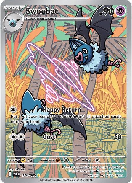 Swoobat (120/086) [Scarlet & Violet: White Flare] | Pegasus Games WI