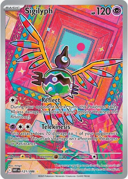 Sigilyph (121/086) [Scarlet & Violet: White Flare] | Pegasus Games WI