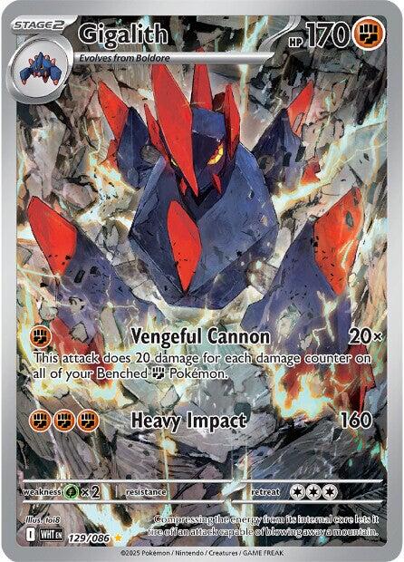 Gigalith (129/086) [Scarlet & Violet: White Flare] | Pegasus Games WI
