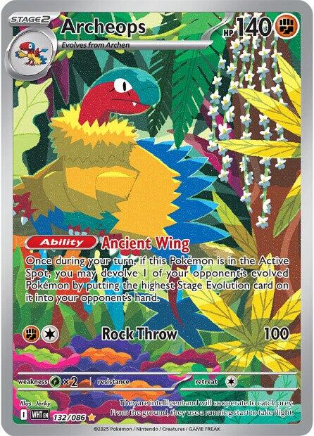 Archeops (132/086) [Scarlet & Violet: White Flare] | Pegasus Games WI