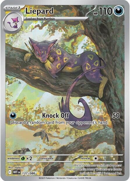 Liepard (137/086) [Scarlet & Violet: White Flare] | Pegasus Games WI