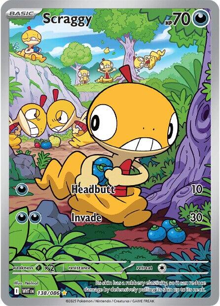 Scraggy (138/086) [Scarlet & Violet: White Flare] | Pegasus Games WI