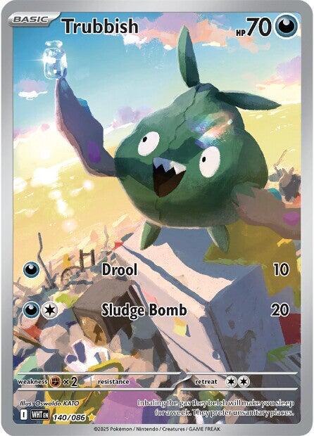 Trubbish (140/086) [Scarlet & Violet: White Flare] | Pegasus Games WI