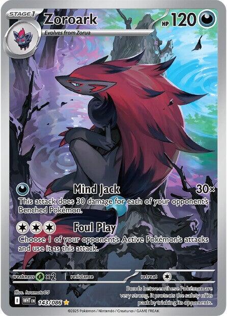Zoroark (143/086) [Scarlet & Violet: White Flare] | Pegasus Games WI