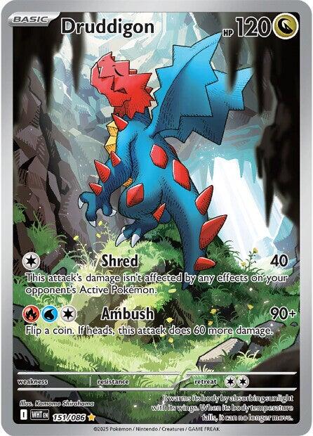 Druddigon (151/086) [Scarlet & Violet: White Flare] | Pegasus Games WI