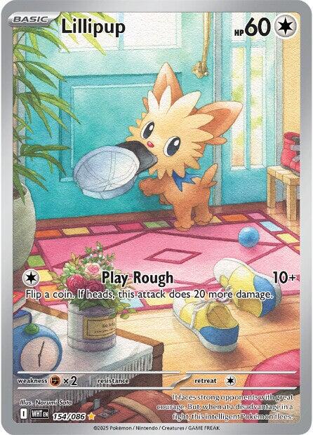 Lillipup (154/086) [Scarlet & Violet: White Flare] | Pegasus Games WI