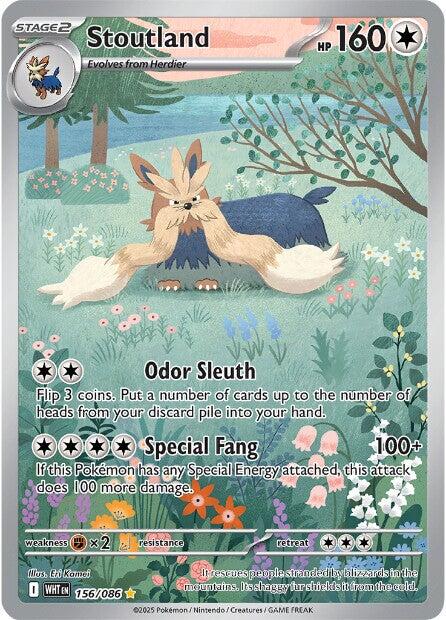 Stoutland (156/086) [Scarlet & Violet: White Flare] | Pegasus Games WI