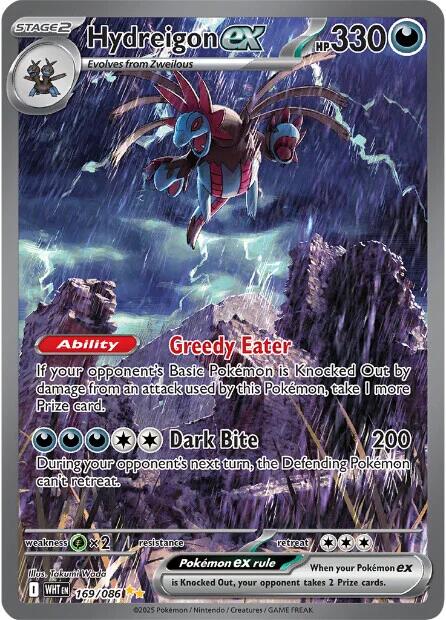 Hydreigon ex (169/086) [Scarlet & Violet: White Flare] | Pegasus Games WI