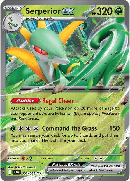 Serperior ex (003/086) [Scarlet & Violet: Black Bolt] | Pegasus Games WI
