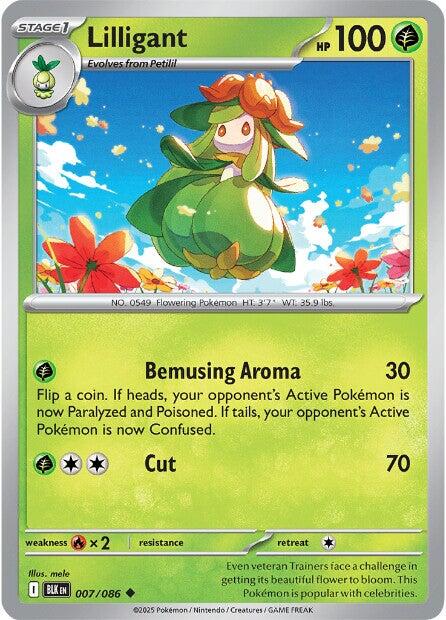 Lilligant (007/086) [Scarlet & Violet: Black Bolt] | Pegasus Games WI