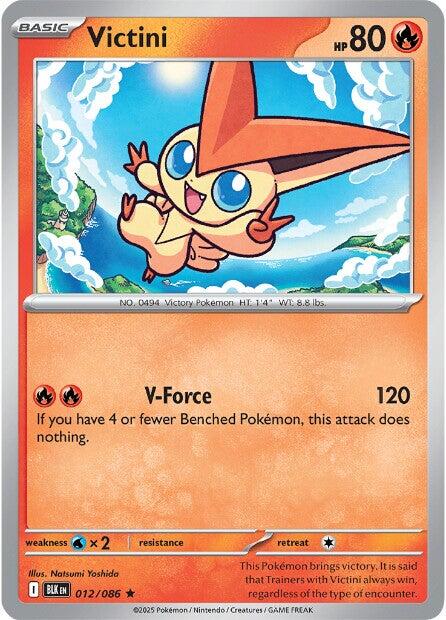Victini (012/086) [Scarlet & Violet: Black Bolt] | Pegasus Games WI
