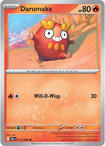 Darumaka (013/086) [Scarlet & Violet: Black Bolt] | Pegasus Games WI
