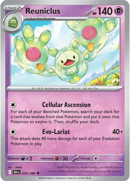 Reuniclus (039/086) [Scarlet & Violet: Black Bolt] | Pegasus Games WI