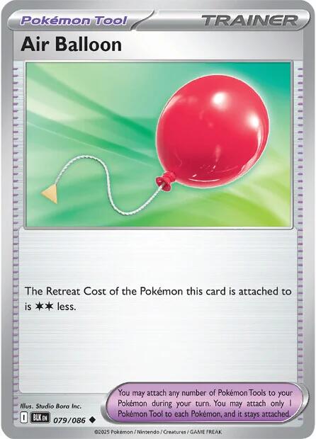 Air Balloon (079/086) [Scarlet & Violet: Black Bolt] | Pegasus Games WI