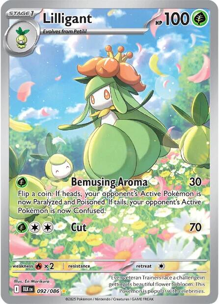 Lilligant (092/086) [Scarlet & Violet: Black Bolt] | Pegasus Games WI