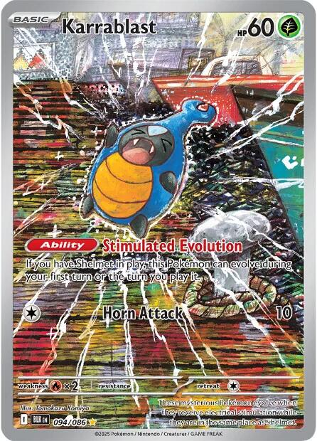 Karrablast (094/086) [Scarlet & Violet: Black Bolt] | Pegasus Games WI