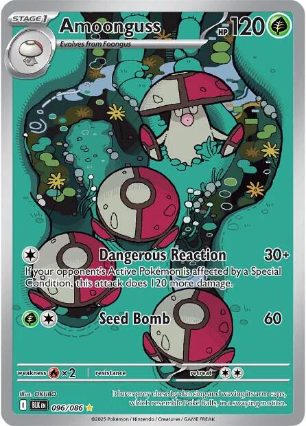 Amoonguss (096/086) [Scarlet & Violet: Black Bolt] | Pegasus Games WI