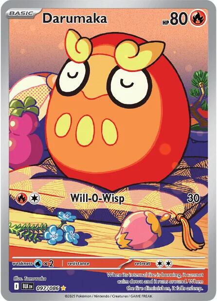 Darumaka (097/086) [Scarlet & Violet: Black Bolt] | Pegasus Games WI