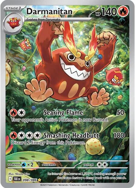 Darmanitan (098/086) [Scarlet & Violet: Black Bolt] | Pegasus Games WI