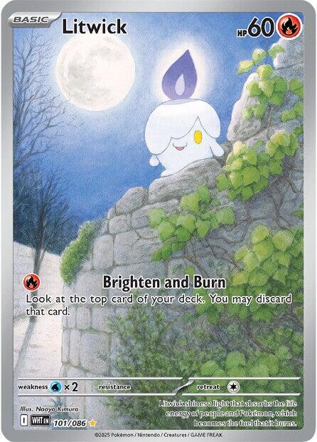 Litwick (101/086) [Scarlet & Violet: White Flare] | Pegasus Games WI