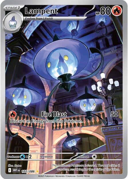 Lampent (102/086) [Scarlet & Violet: White Flare] | Pegasus Games WI