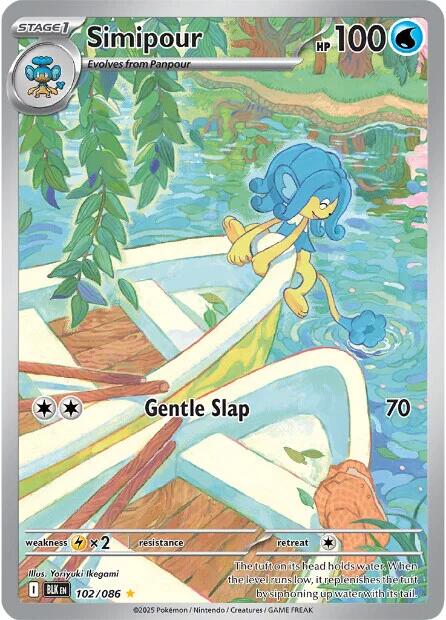 Simipour (102/086) [Scarlet & Violet: Black Bolt] | Pegasus Games WI