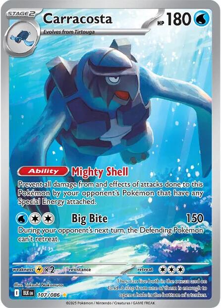 Carracosta (107/086) [Scarlet & Violet: Black Bolt] | Pegasus Games WI