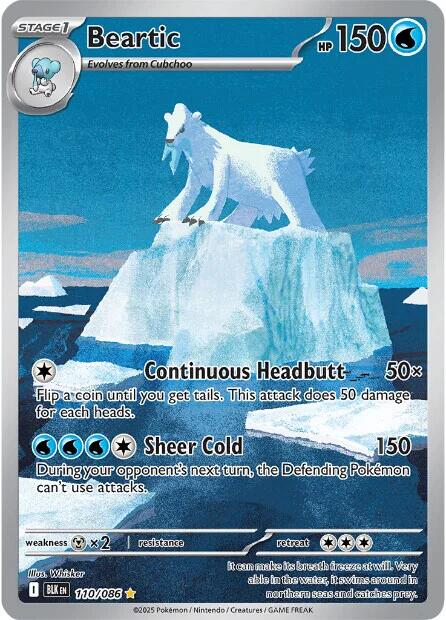 Beartic (110/086) [Scarlet & Violet: Black Bolt] | Pegasus Games WI