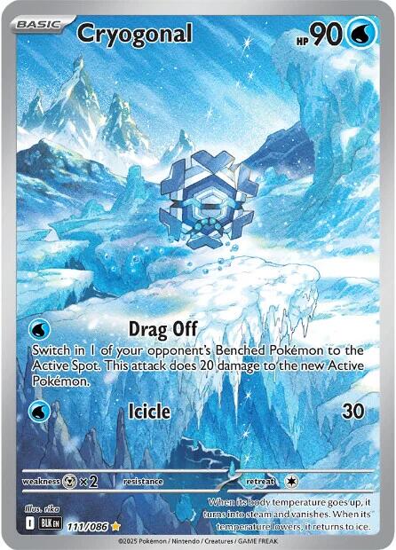 Cryogonal (111/086) [Scarlet & Violet: Black Bolt] | Pegasus Games WI