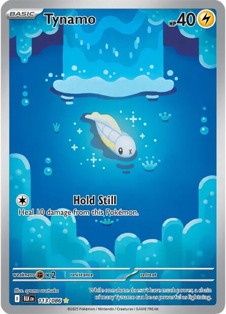 Tynamo (113/086) [Scarlet & Violet: Black Bolt] | Pegasus Games WI