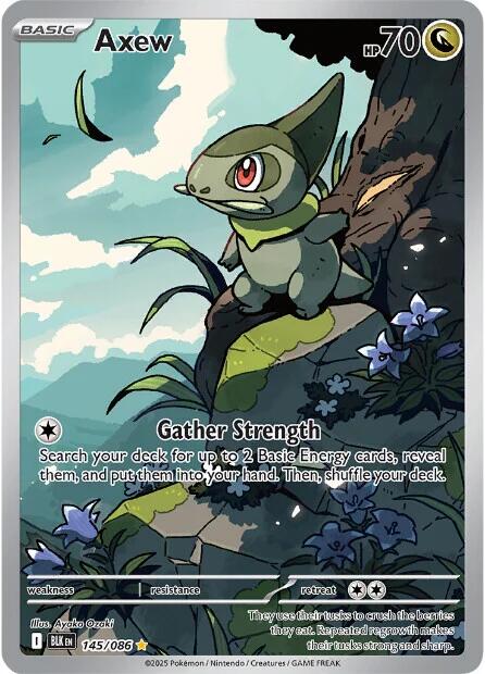 Axew (145/086) [Scarlet & Violet: Black Bolt] | Pegasus Games WI