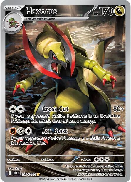 Haxorus (147/086) [Scarlet & Violet: Black Bolt] | Pegasus Games WI