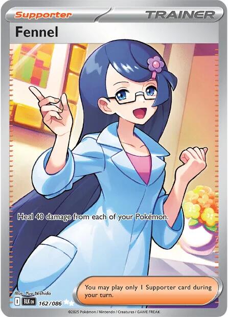 Fennel (162/086) [Scarlet & Violet: Black Bolt] | Pegasus Games WI