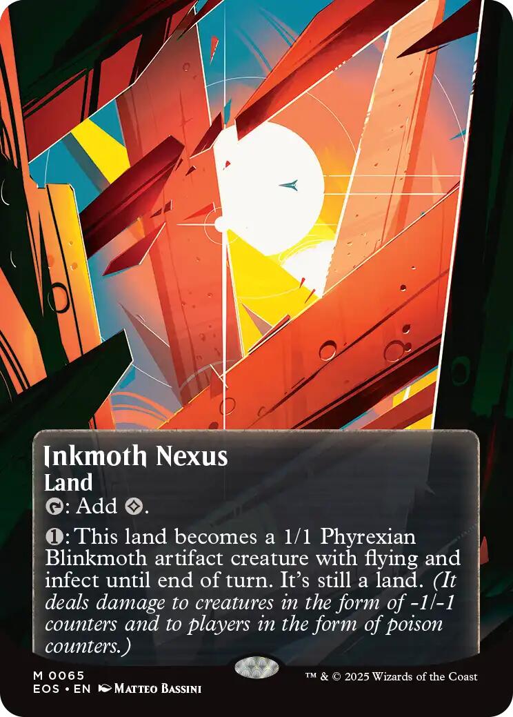 Inkmoth Nexus (0065) (Borderless) [Edge of Eternities: Stellar Sights] | Pegasus Games WI