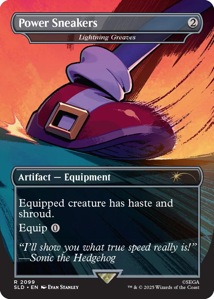 Power Sneakers - Lightning Greaves [Secret Lair Drop Series] | Pegasus Games WI