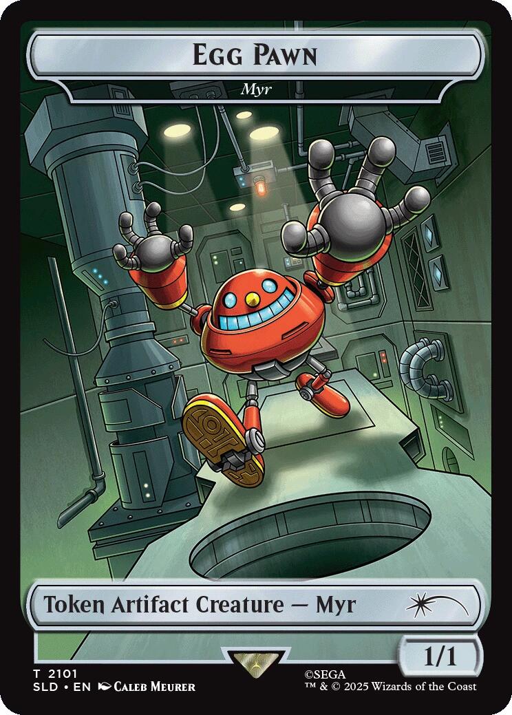 Egg Pawn - Myr Token [Secret Lair Drop Series] | Pegasus Games WI