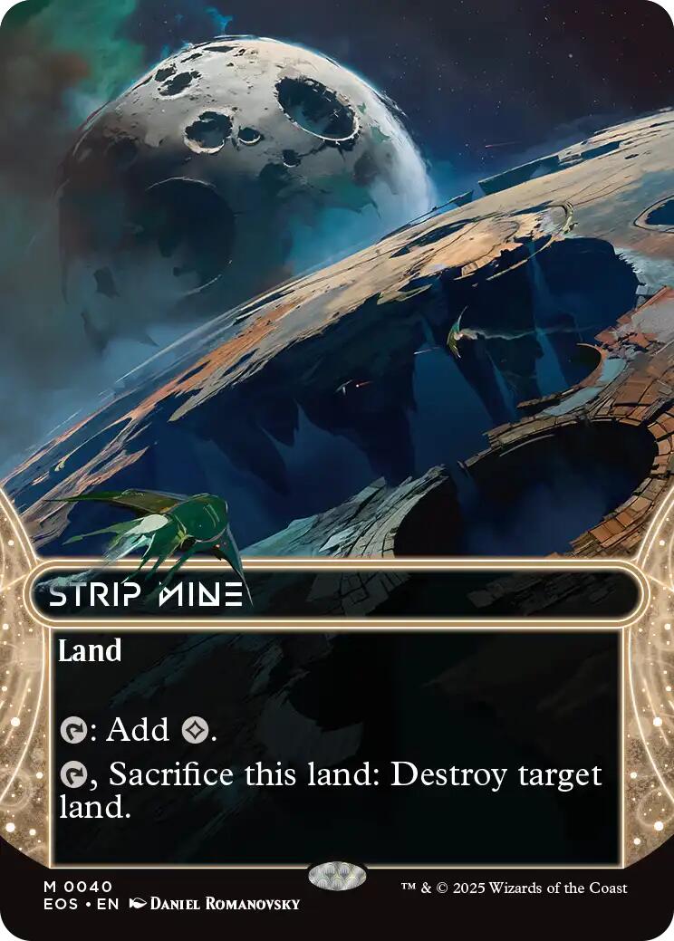 Strip Mine (0040) (Borderless) [Edge of Eternities: Stellar Sights] | Pegasus Games WI