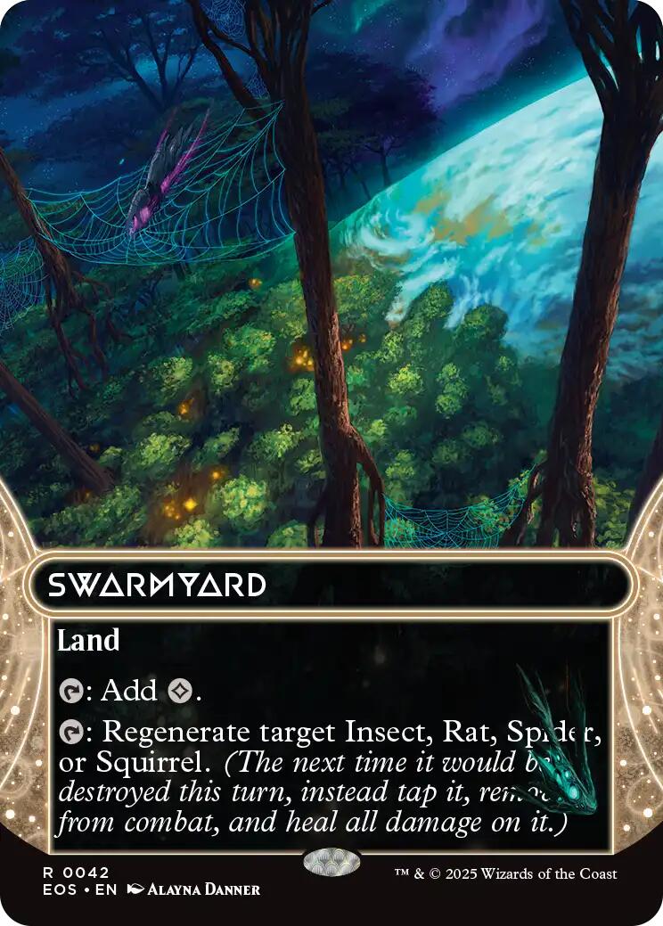Swarmyard (0042) (Borderless) [Edge of Eternities: Stellar Sights] | Pegasus Games WI