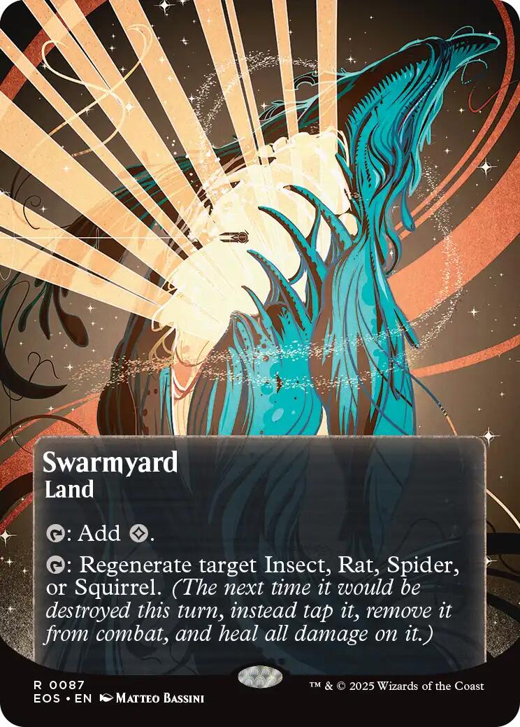 Swarmyard (0087) (Borderless) [Edge of Eternities: Stellar Sights] | Pegasus Games WI