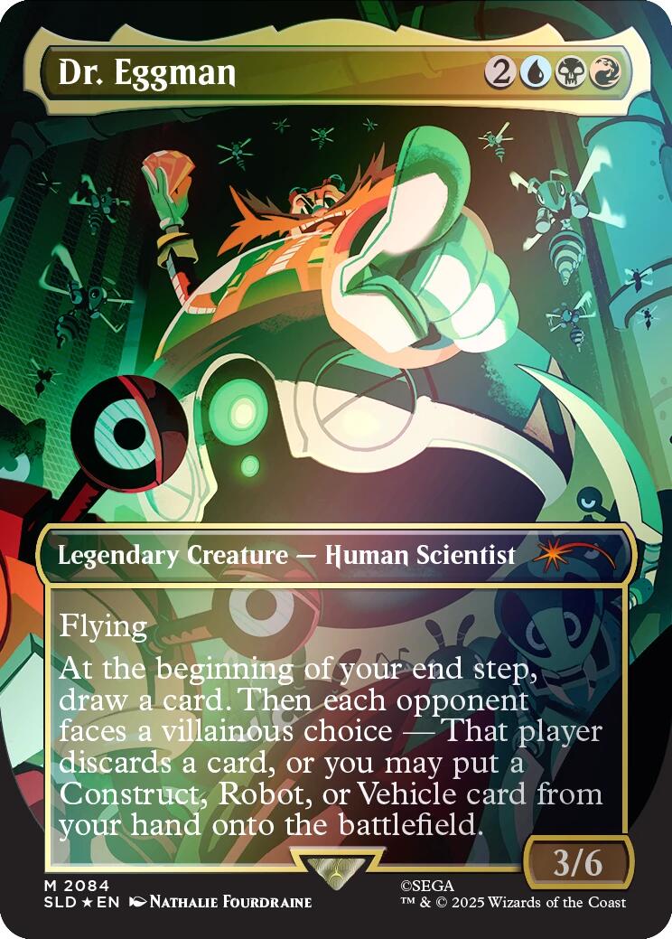 Dr. Eggman (Rainbow Foil) [Secret Lair Drop Series] | Pegasus Games WI