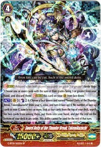 Sword Deity of the Thunder Break, Takemikazuchi (G-BT01/S02EN) [Generation Stride] | Pegasus Games WI